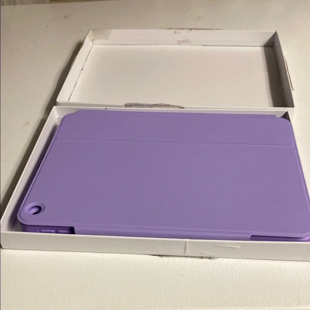 Purple Tablet Keyboard Accessory for Seamless Typing
